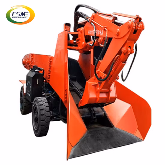 マッキングマシン Zwy 60、油圧ホイール抽出用の肥料ローダーを備えた採掘機