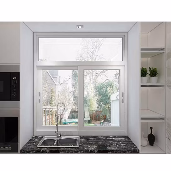 エネルギー効率の高い設計のアルミニウム スライディング ウィンドウ、スムーズ スライディング ウィンドウ、その他のガラスおよびアルミニウム スライディング ウィンドウ