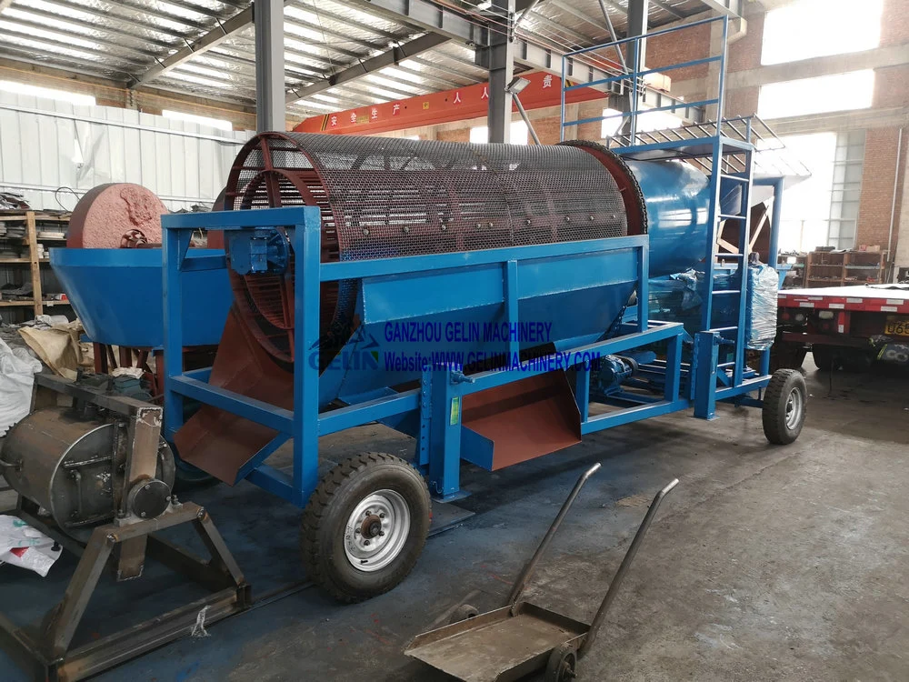 Gold Mining Equipments for Rock Gold Alluvial River Sand Separation