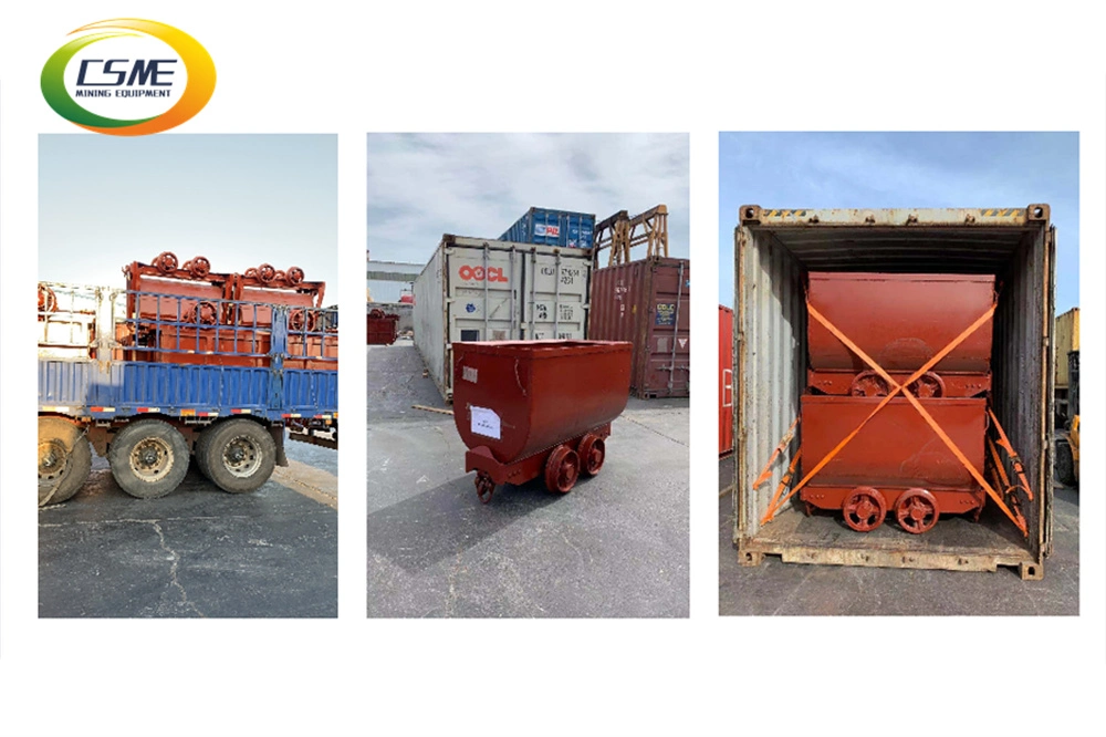 Transport Cart Coal Mining Fixed Rail Car Mining Wagon